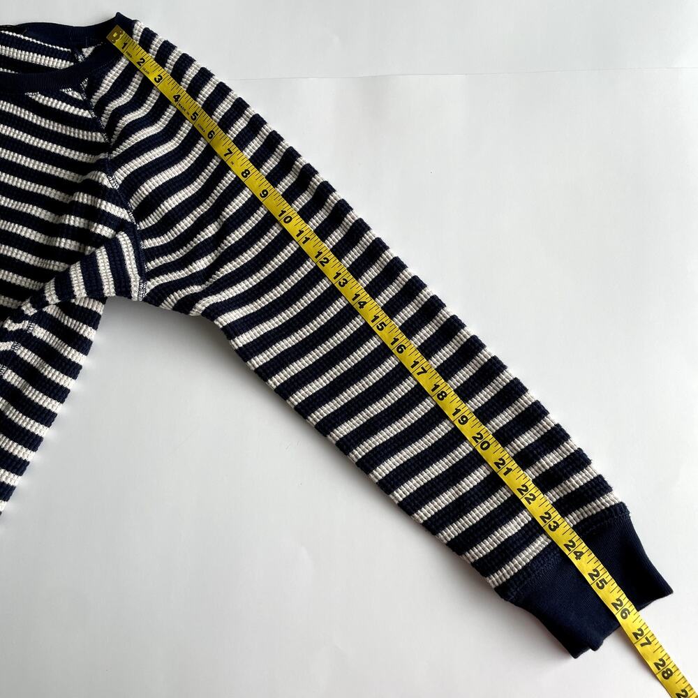 J.Crew Waffle Striped Sweatshirt Size M - Picture 16 of 16